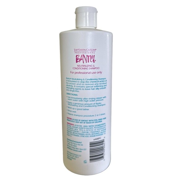 SoftSheen Carson Bantu Professional Neutralizing & Conditioning Shampoo 32 OZ - Picture 2 of 2